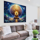 Tableau Bouddha Or Arbre de Vie - Montableaudeco