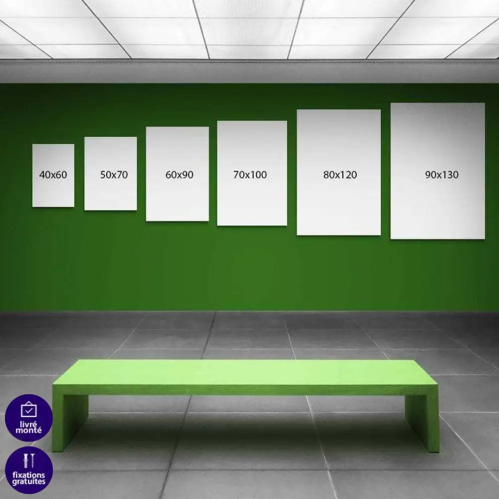 Tableau Charlie Chaplin et Le Kid - Montableaudeco