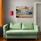 Tableau Cheval Blanc et la Mer - Montableaudeco