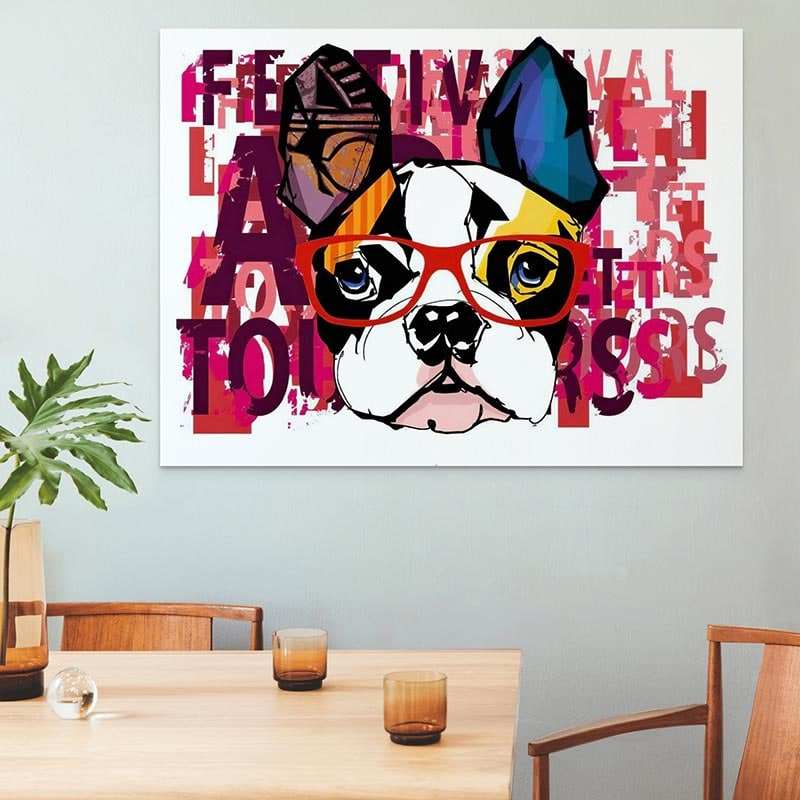 Tableau Chien | Graffiti Canin | Les Promos -25% Livraison Offerte b