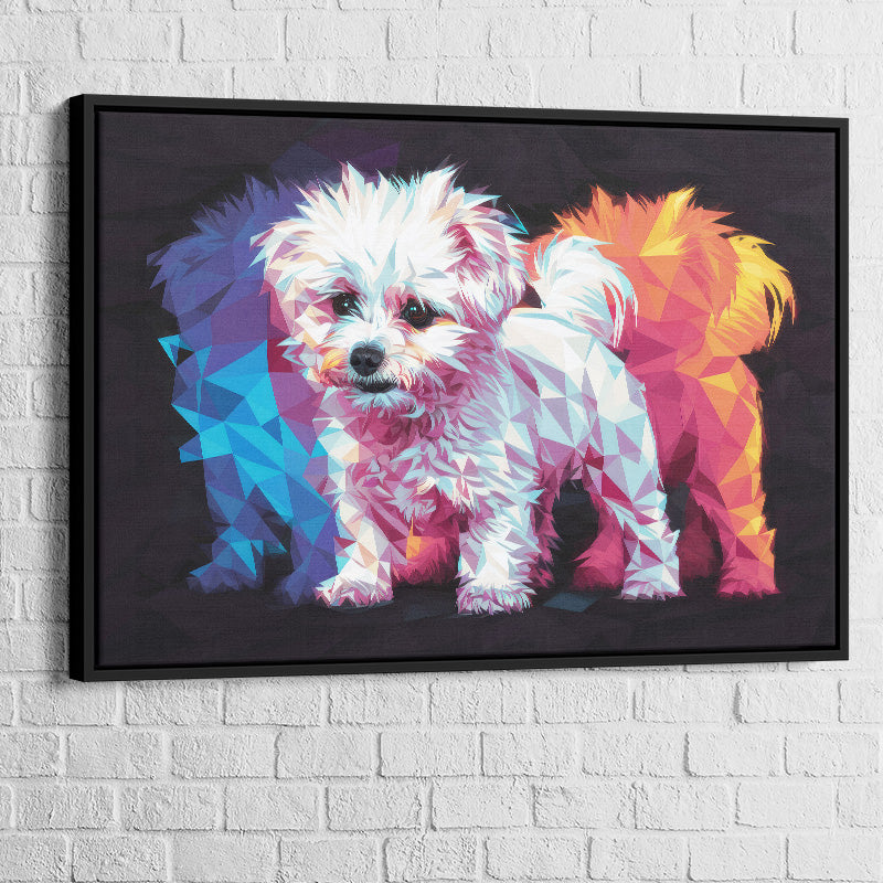 Tableau Chien | Le Bichon Pop | Offre De Bienvenue -20% d