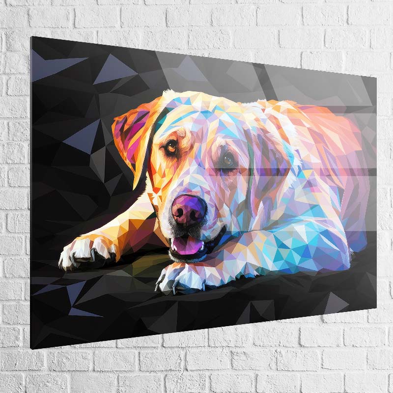 Tableau Chien | Le Labrador Pop | Offre De Bienvenue -20% b