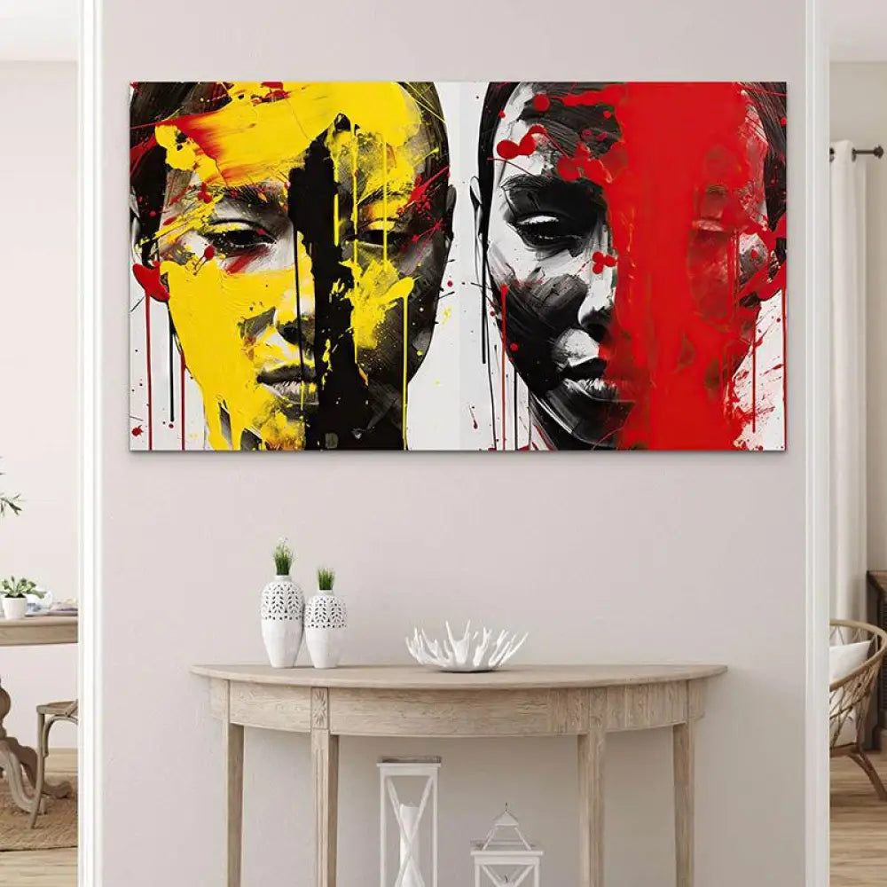 Tableau Contemporain Fusion Féminime - Montableaudeco