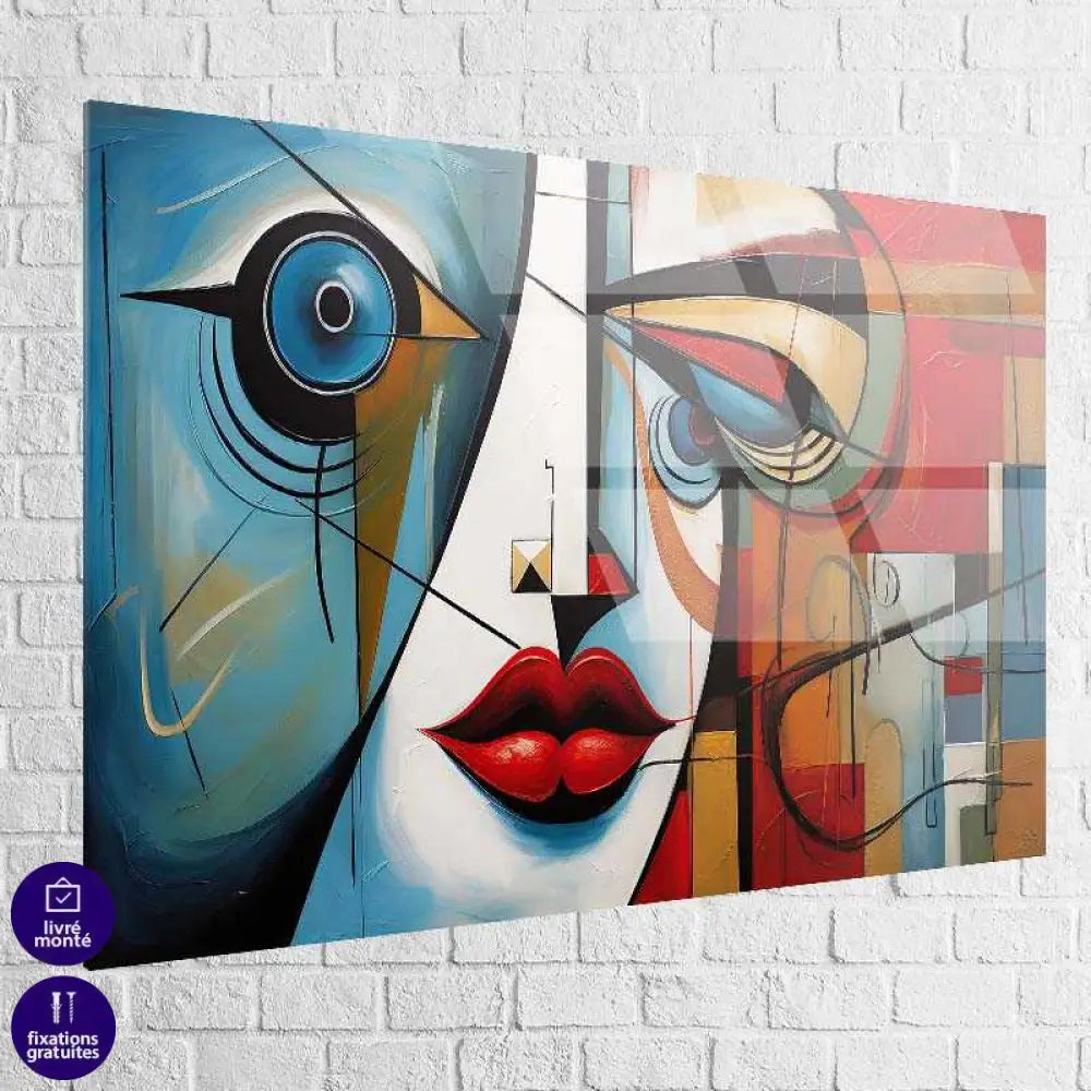 Tableau Contemporain | Reflets Cubiste | Profitez des Promos -20% d