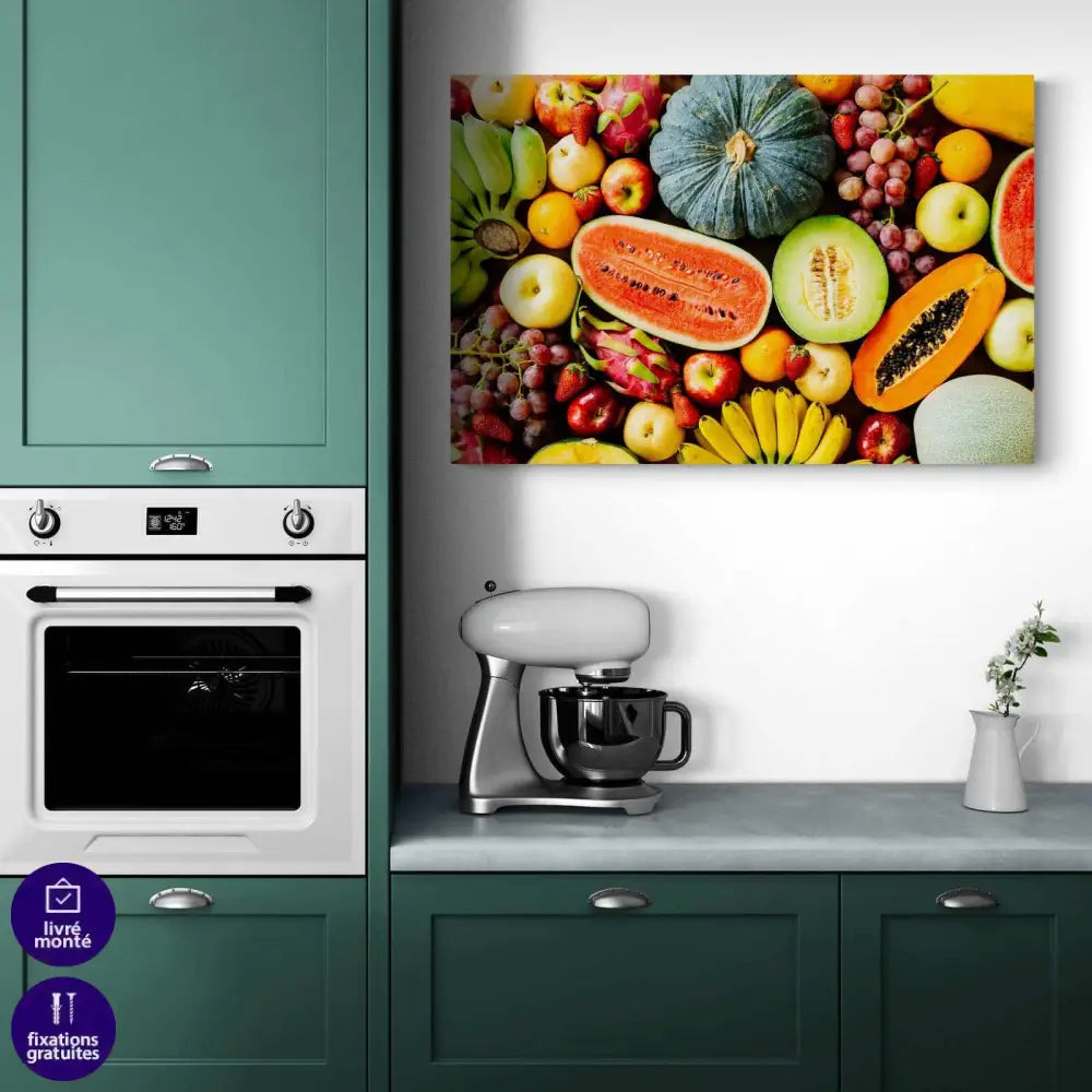 Tableau Cuisine Les Fruits - Montableaudeco