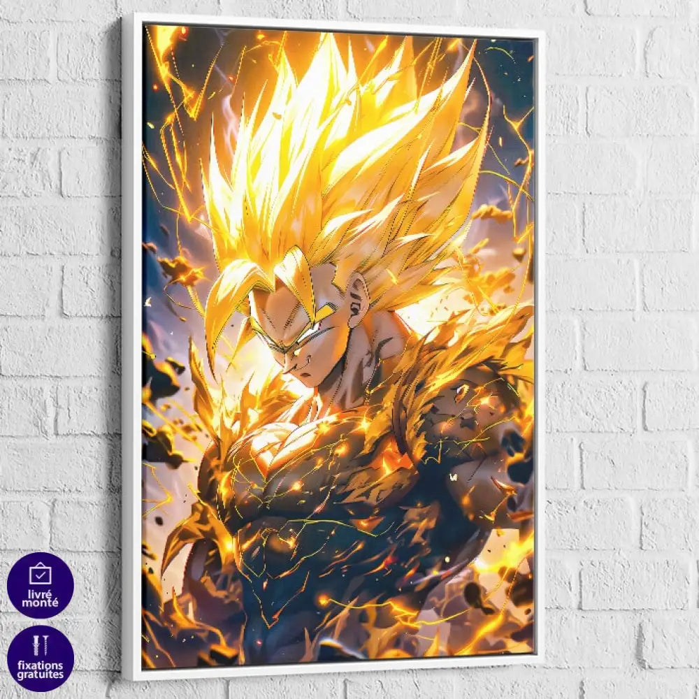 tableau dragon ball art collection qualité premium
