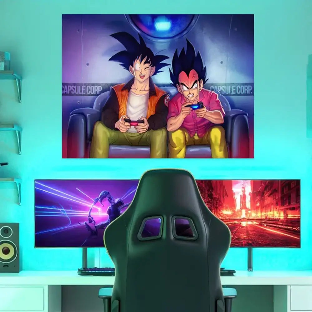 tableau dragon ball original et drôle