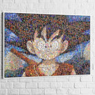 Tableau Dragon Ball Goku Approchez-vous - Montableaudeco