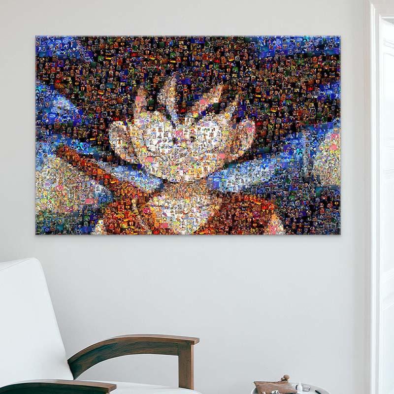 Tableau Dragon Ball Goku Approchez-vous - Montableaudeco