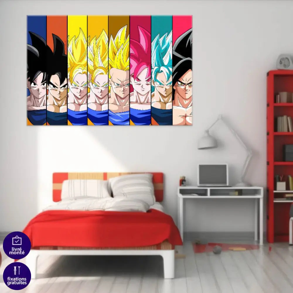 Tableau Dragon Ball Multi a