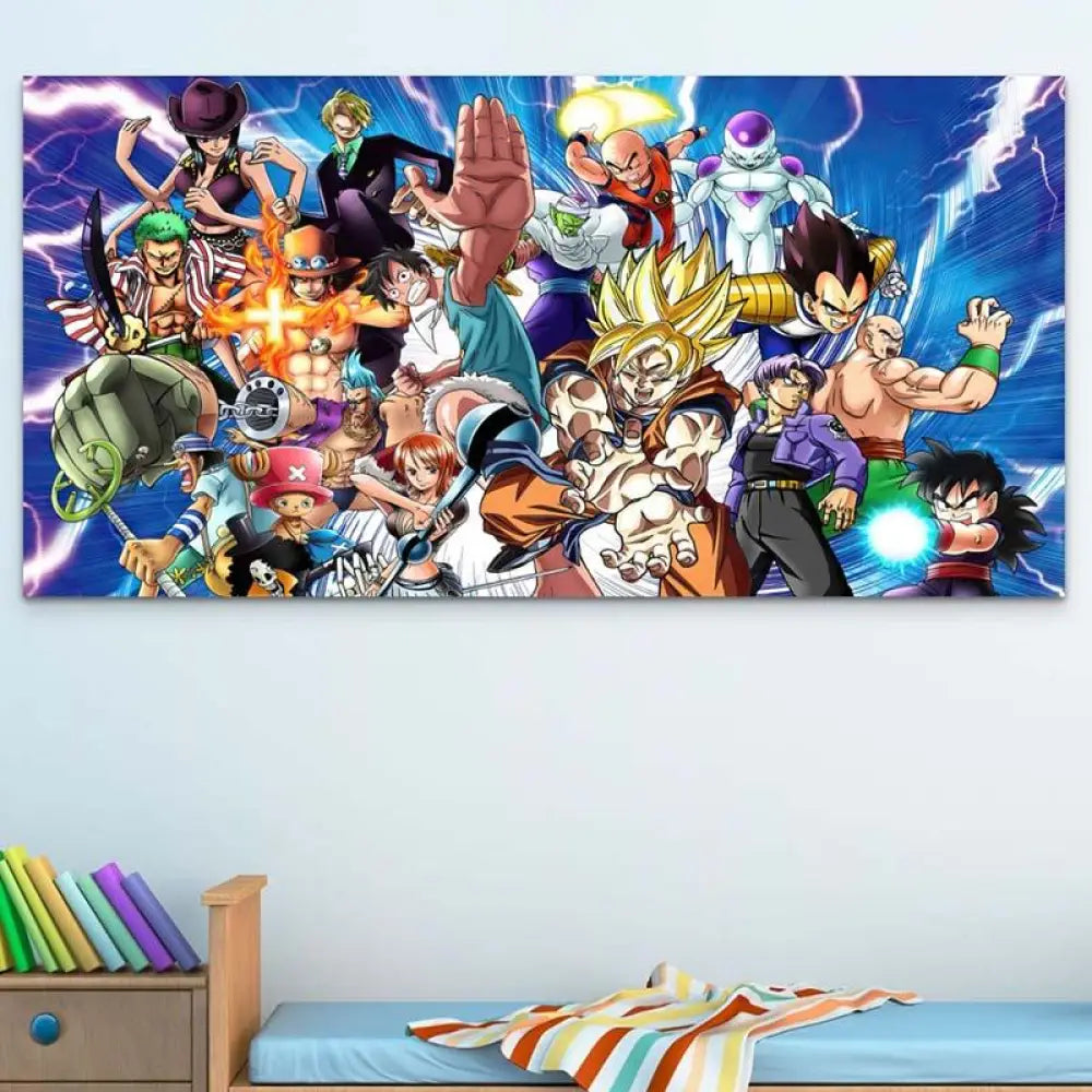 Tableau Dragon Ball One Piece - Montableaudeco