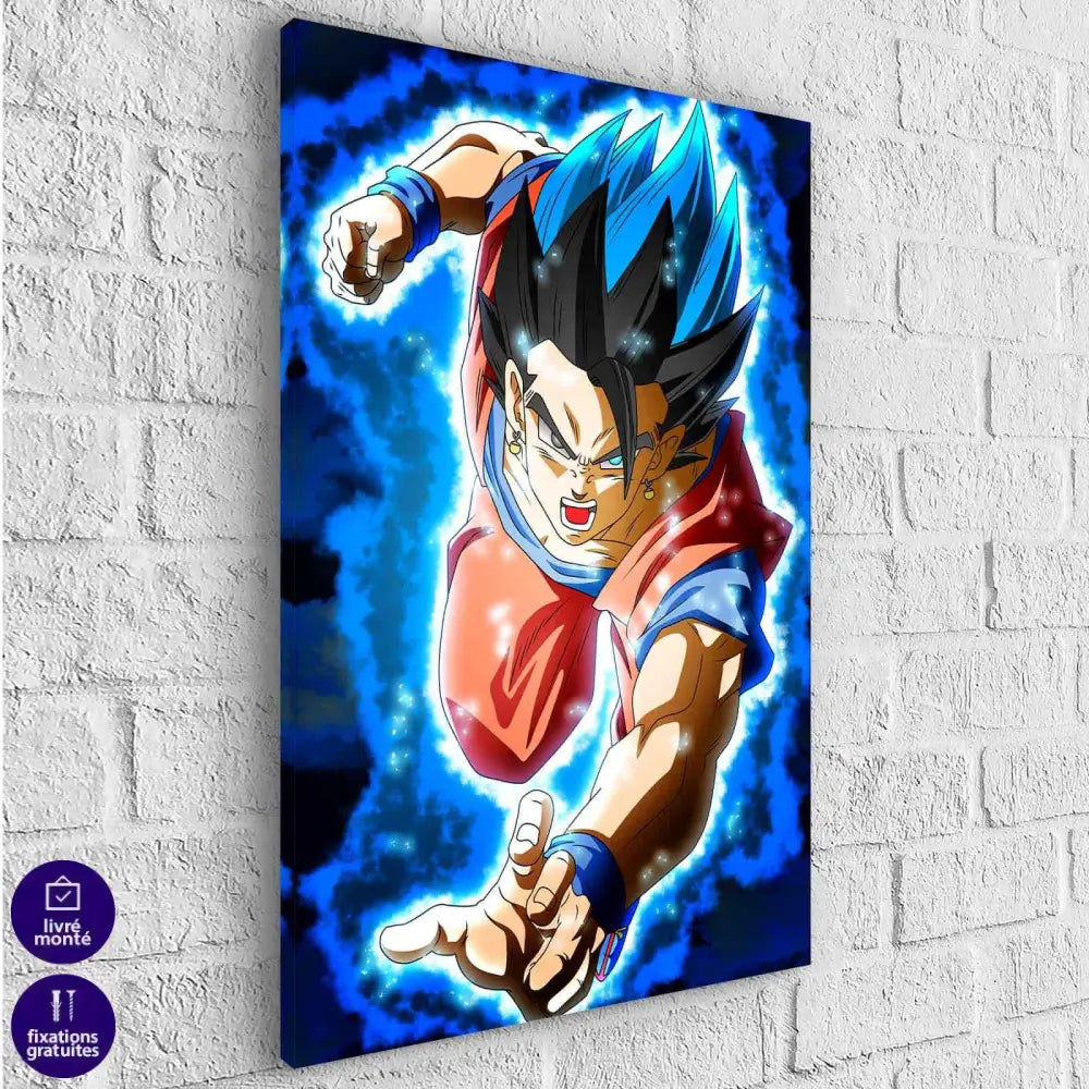 Tableau Dragon Ball Sangoku L'attaque - Montableaudeco