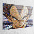 Tableau Dragon Ball Vegeta Approchez-vous - Montableaudeco