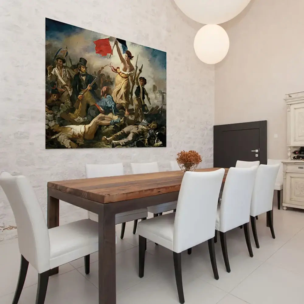 Tableau historique français – La Liberté au drapeau tricolore