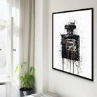 Tableau Fashion Chanel Noir - Montableaudeco