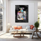 tableau street art monroe parfum