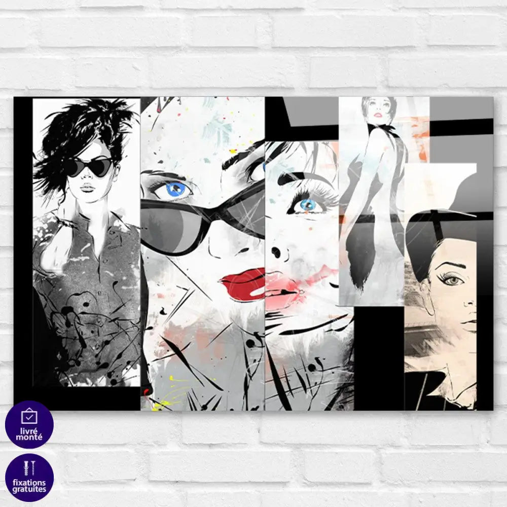 Tableau Fashion Only Girls - Montableaudeco