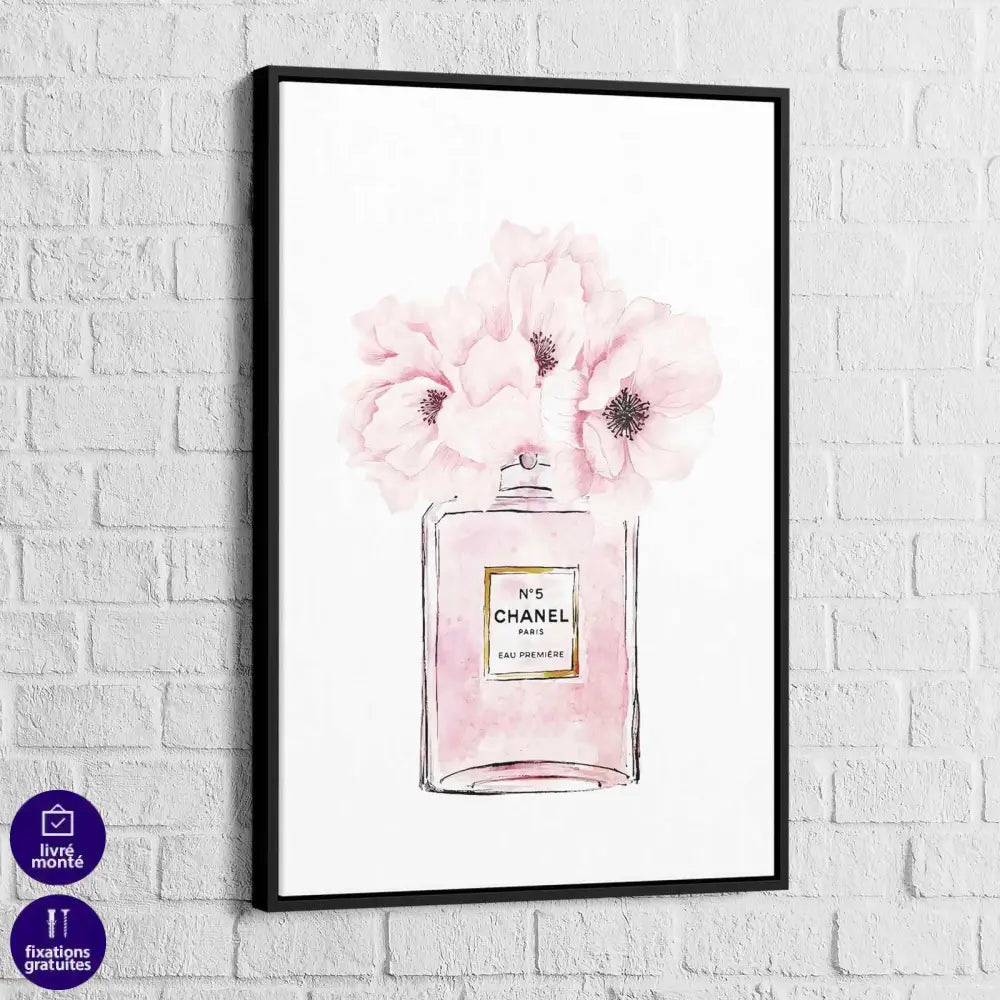 Tableau Fashion Prada et Coco Chanel - Montableaudeco