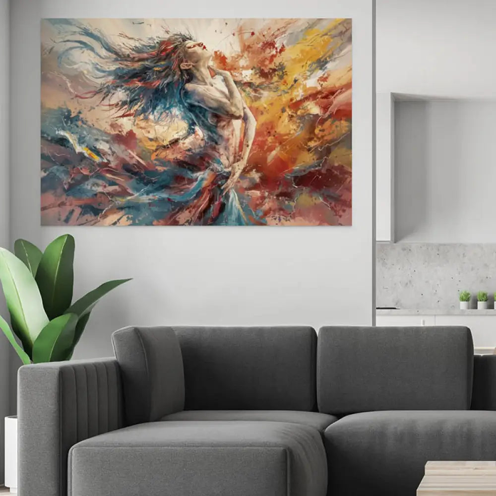 Tableau Femme | Le Souffle de Vie | Déco Tendance b