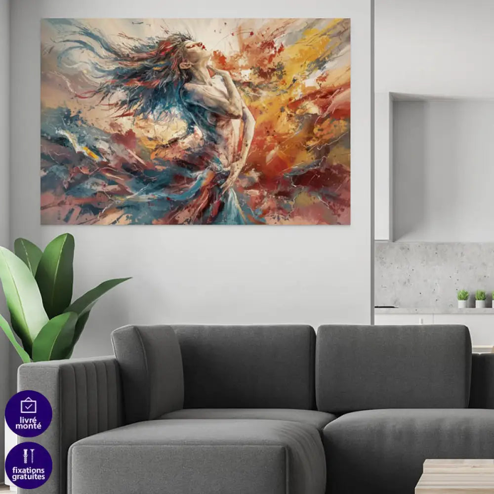 Tableau Femme | Le Souffle de Vie | Déco Tendance b