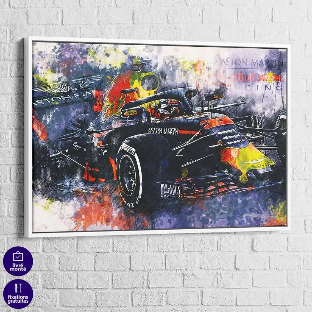 Tableau Formule 1 Red Bull - Montableaudeco