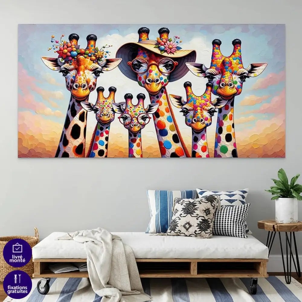 Tableau Girafe | Promo -25% b