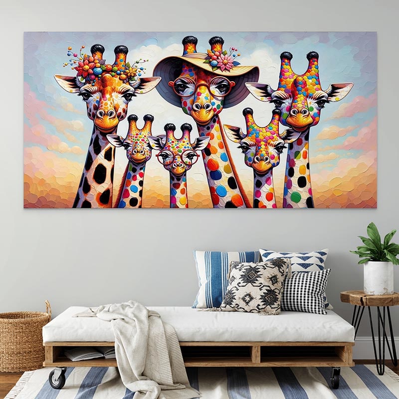 Tableau Girafe | Promo -25% b