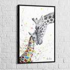 Tableau Girafe Moderne - Montableaudeco