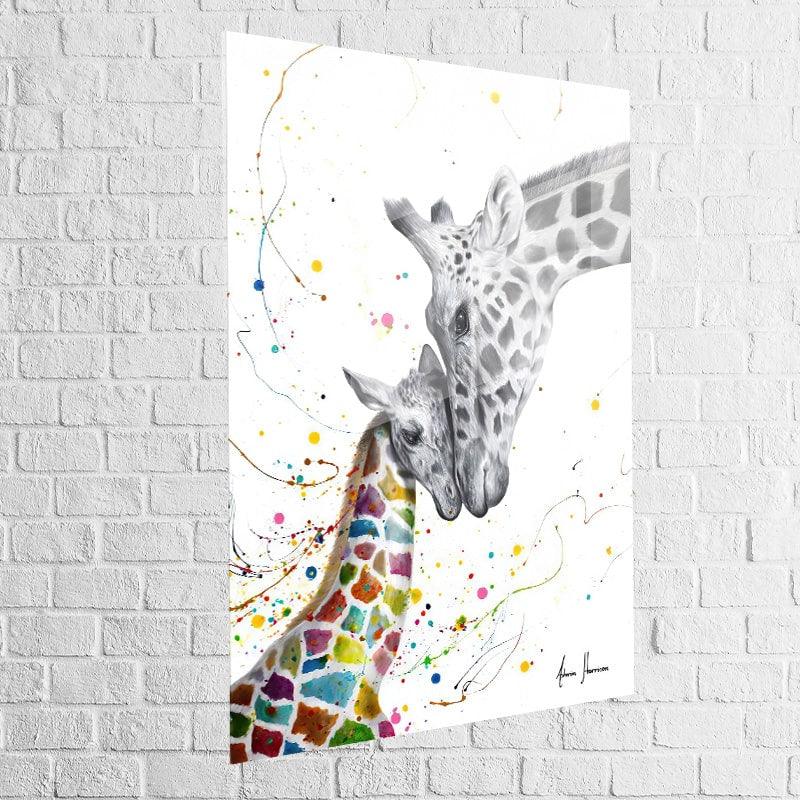 Tableau Girafe Moderne - Montableaudeco