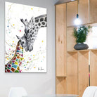 Tableau Girafe Moderne - Montableaudeco