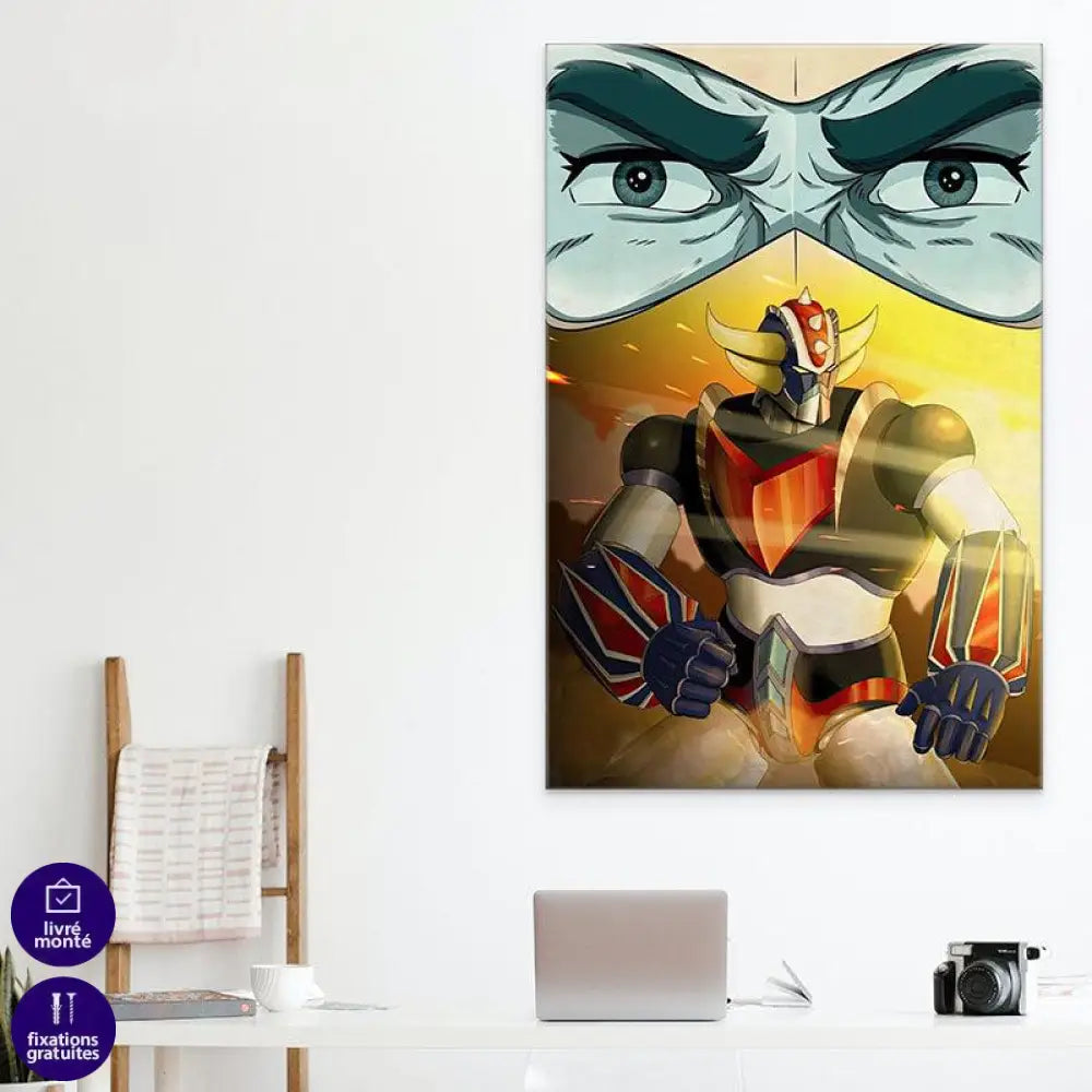 Tableau Goldorak Actarus - Montableaudeco