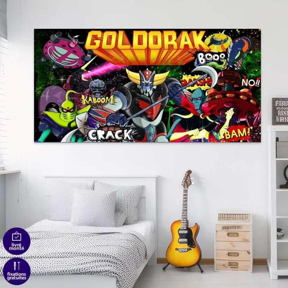 Tableau Goldorak Collector One - Montableaudeco