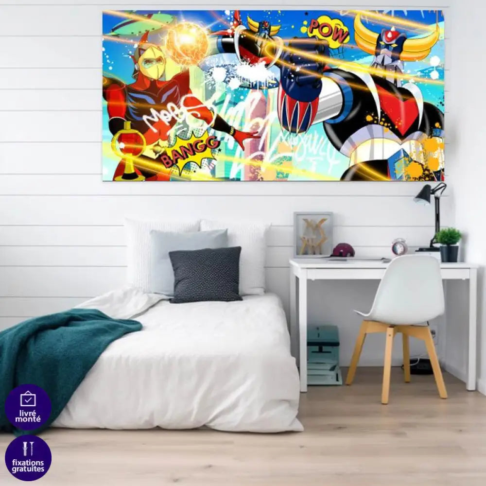 Tableau Goldorak Collector Two - Montableaudeco