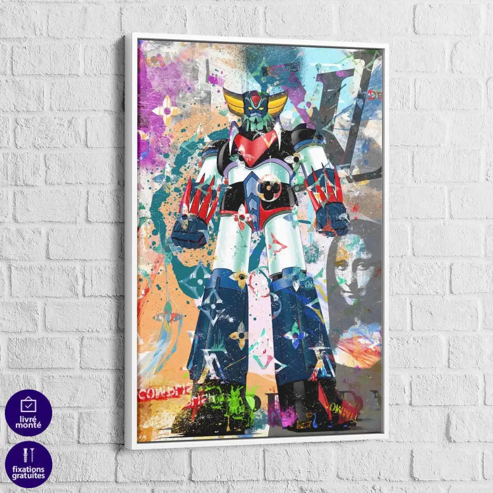 Tableau Goldorak et Fashion - Montableaudeco