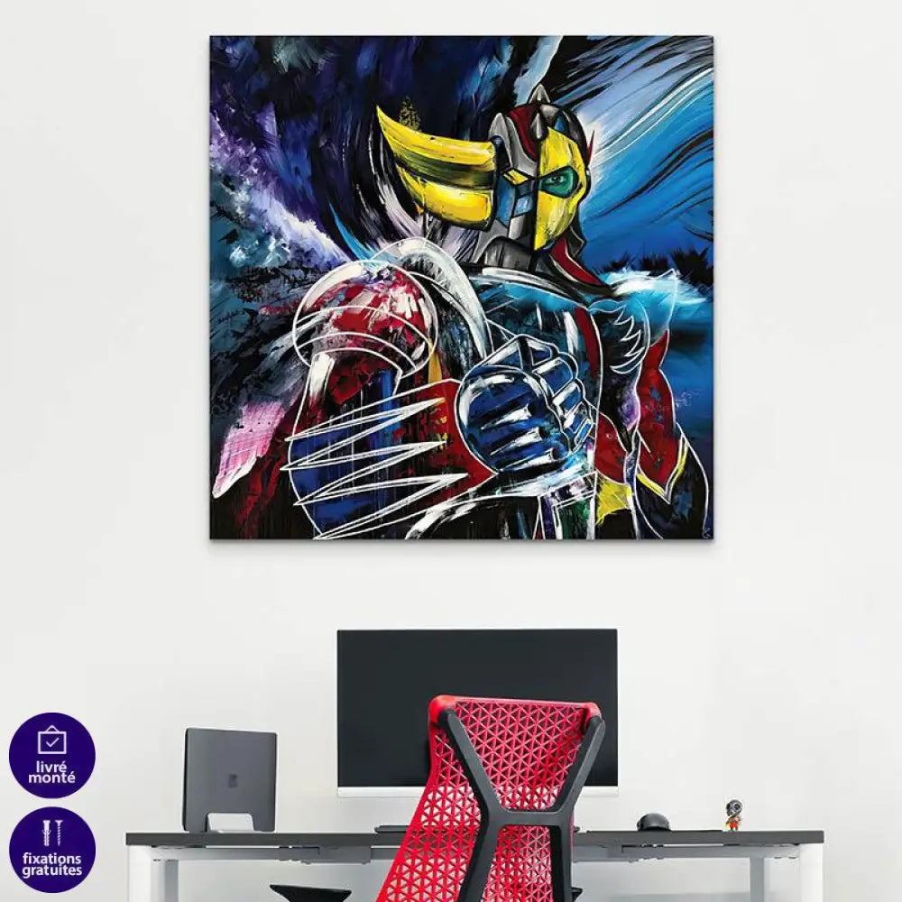 Tableau Goldorak Painter - Montableaudeco