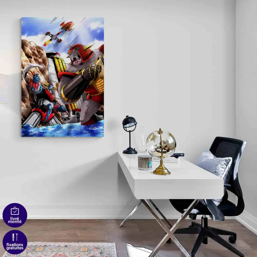 Tableau Goldorak Original - Montableaudeco