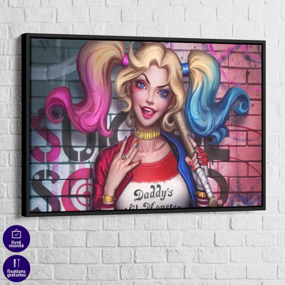 Tableau Harley Quinn - Montableaudeco