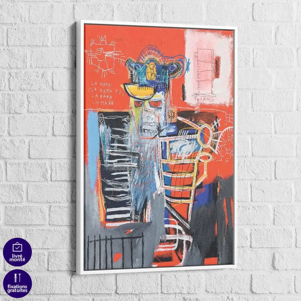 Tableau Jean Michel Basquiat La Hara - Montableaudeco