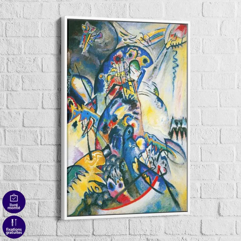 Tableau Kandisky Blue Arche (Ridge) 1917 - Montableaudeco