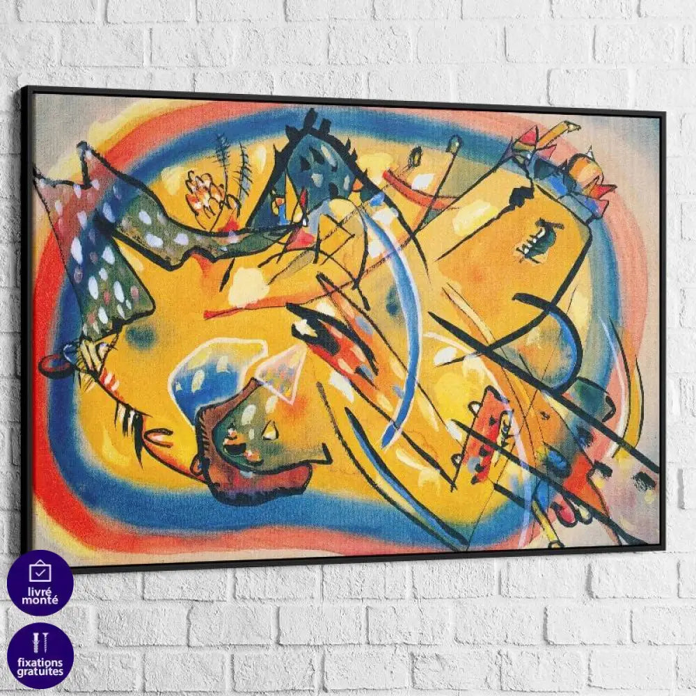 Tableau Kandisky |  Landscape (1915) | Offre de Bienvenue -20% e