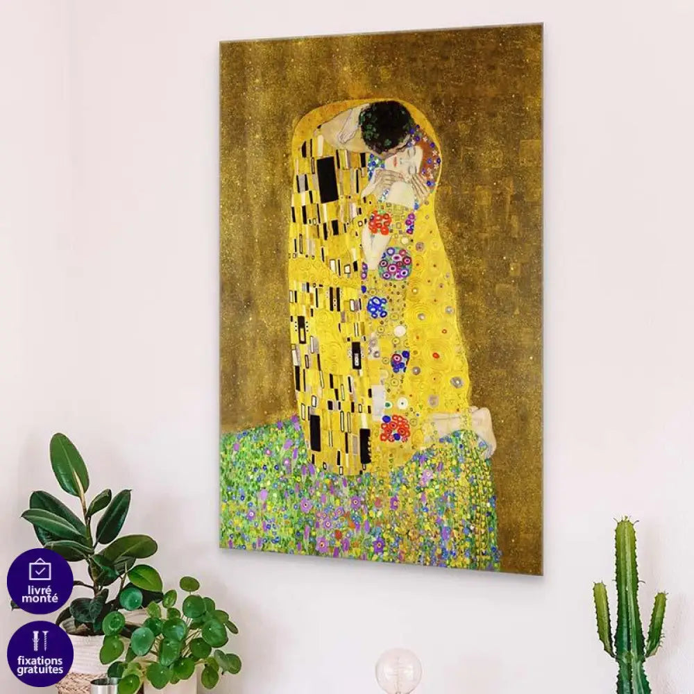 Tableau Klimt | Le Baiser | Offre de Bienvenue -20%
