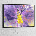 Tableau Kobe Bryant Le Vol du 24 2