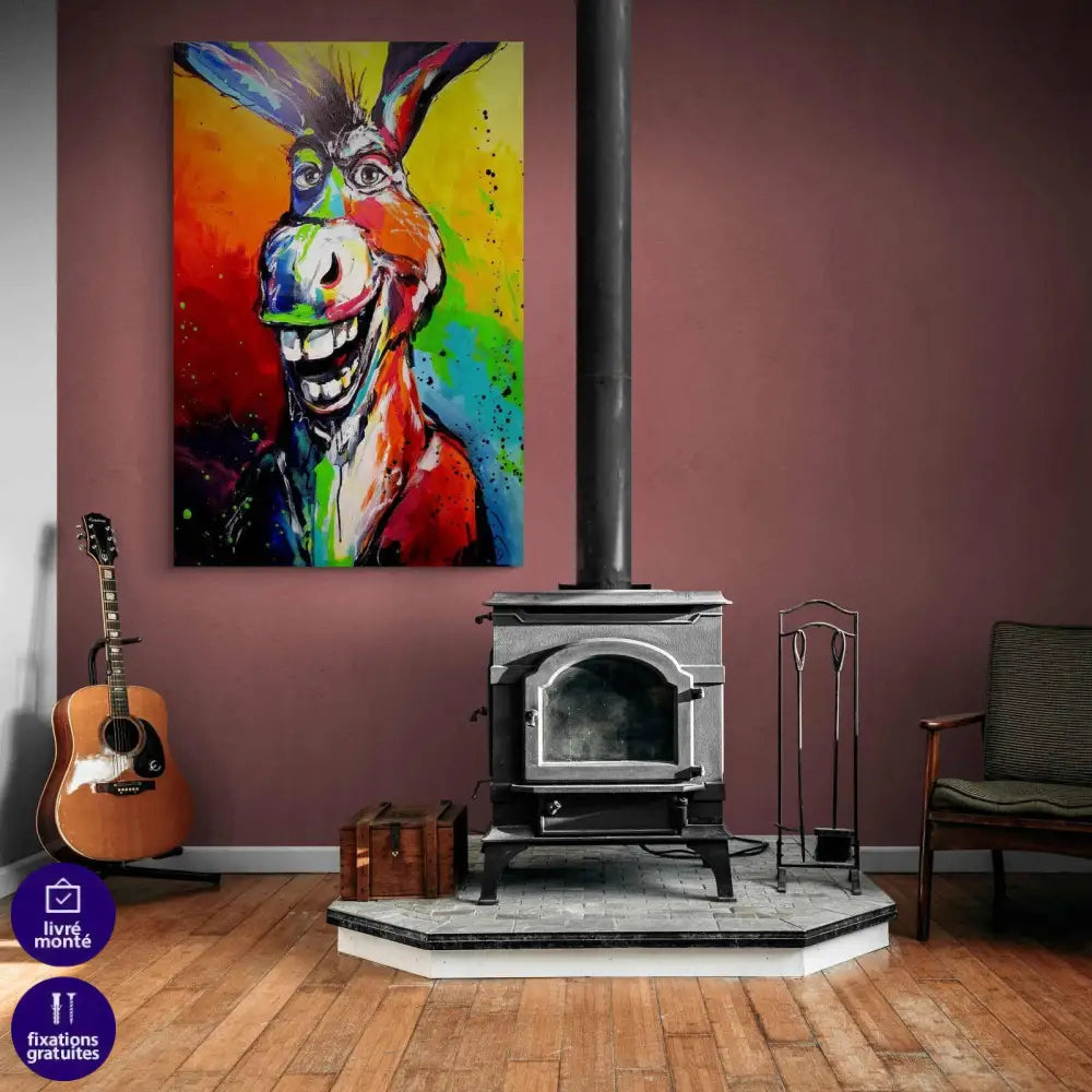 Tableau L'Âne de Shrek - Montableaudeco