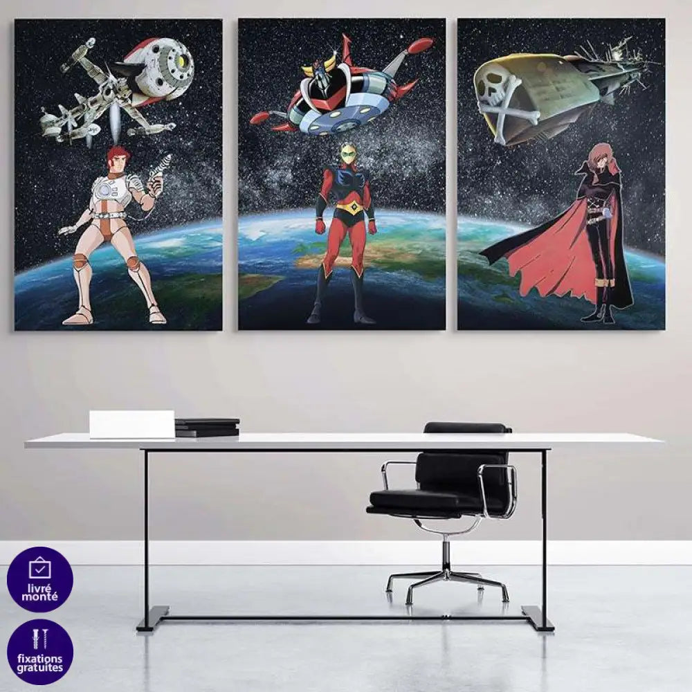 Tableau Les Super Héros Tableau Animation