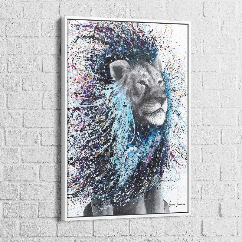 Tableau Lion Le Rêve - Montableaudeco