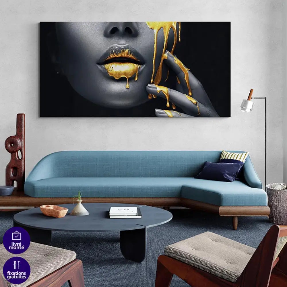 Tableau Luxe Glamour Liquide c