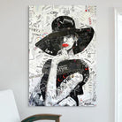 Tableau Luxe Silhouette Glamour Tableau Luxe