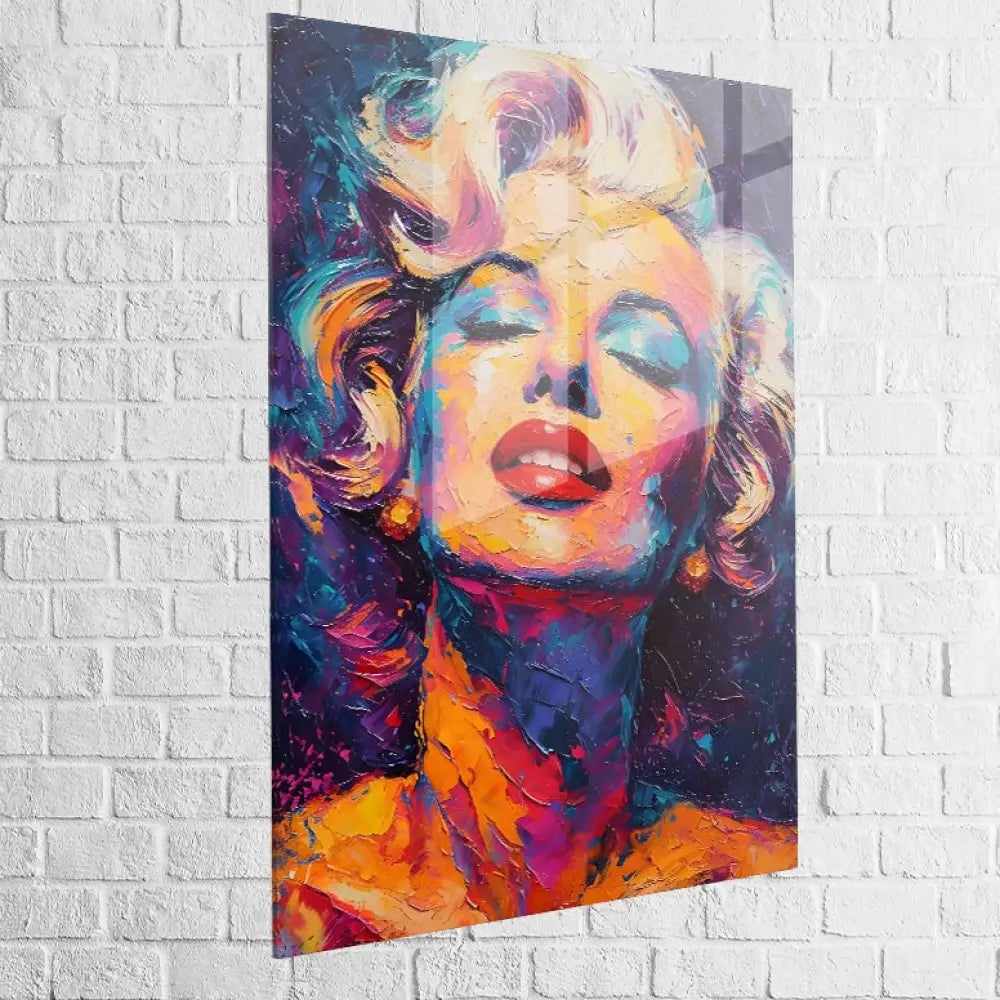 œuvre pop art inspirée de Marilyn Monroe

