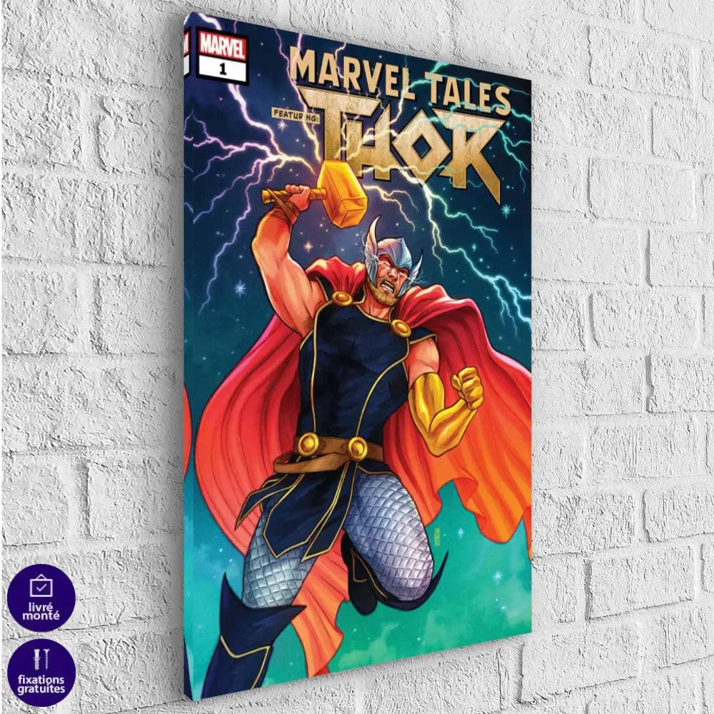 Tableau Marvel Couverture Bd Vintage - Montableaudeco