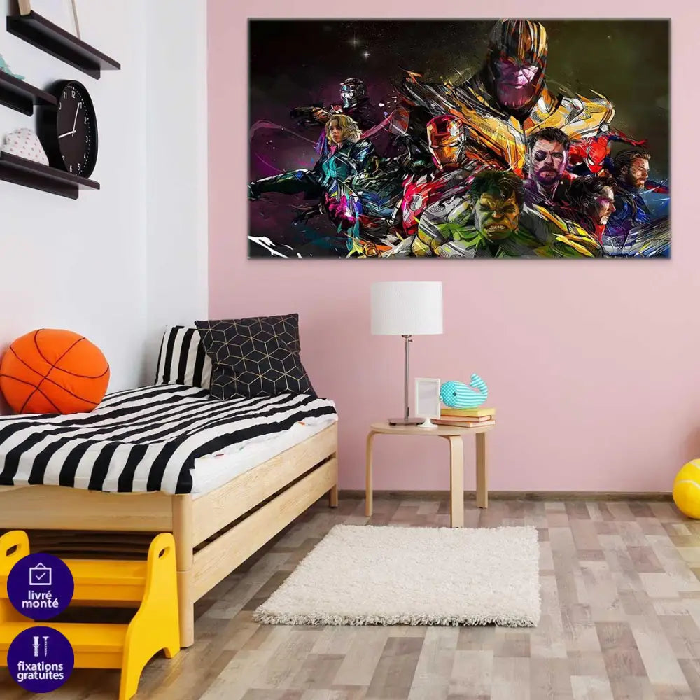 Tableau Marvel Infinity War Art - Montableaudeco